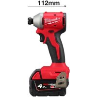 Milwaukee M18 M18BLIDRC-402C 4933492840 (с 2-мя АКБ, кейс) Image #4