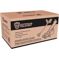 Deko DKLM40V и DKTR21 081-2035 (газонокосилка, триммер, 2 АКБ) Image #7
