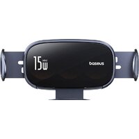 Baseus LightChaser Series Triple-Coil Wireless Charging Electric Car Mount C40355901111-00 Image #1