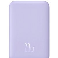 Baseus Magnetic Mini Wireless Fast Charge Power Bank 10000mAh 20W (сиреневый)