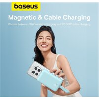 Baseus Magnetic Fast Charge Power Bank Type-C Edition 30W 10000mAh (мятный) Image #13