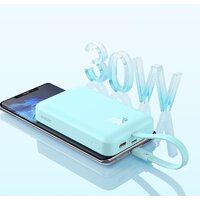 Baseus Magnetic Fast Charge Power Bank Type-C Edition 30W 10000mAh (мятный) Image #10