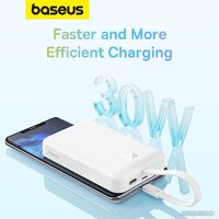 Baseus Magnetic Fast Charge Power Bank Type-C Edition 30W 10000mAh (белый) Image #14