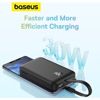 Baseus Magnetic Fast Charge Power Bank Type-C Edition 30W 10000mAh (черный) Image #14