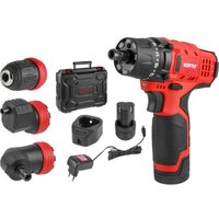 Wortex LX BD 1215 Li Set 1326469 (с 2-мя АКБ, кейс)