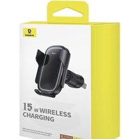Baseus Milky Way Pro Series Wireless Charging Electric Car Mount Phone Holder 15W C40357000111-00 Image #4
