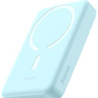 Baseus Magnetic Mini Wireless Fast Charge Power Bank 30W 10000mAh (голубой) Image #1