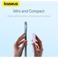 Baseus Magnetic Mini Air Wireless Fast Charge Power Bank 20W 10000mAh (сиреневый) Image #9