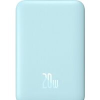 Baseus Magnetic Mini Air Wireless Fast Charge Power Bank 20W 10000mAh (голубой) Image #1