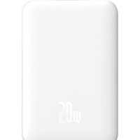 Baseus Magnetic Mini Air Wireless Fast Charge Power Bank 20W 10000mAh (белый) Image #1